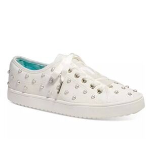Kate Spade Match Sneakers – Pearl Lace-Up‎ Tennis Shoes